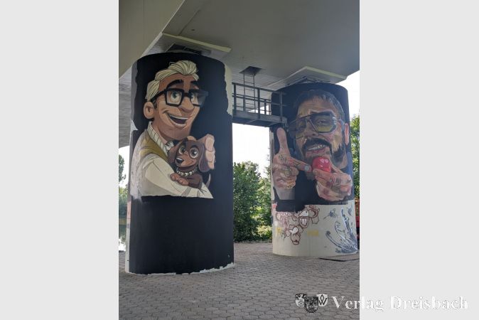 Street-Art-Stars im Comic-Look – die Kreativen hinter den monumentalen Murals.