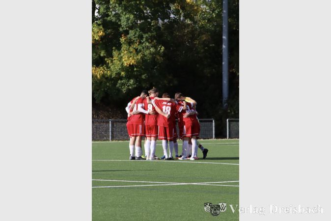 Einschwören auf ein wichtiges Spiel.