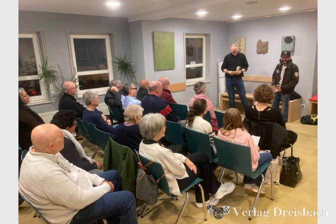 Alexander Schaub und Marc Rybicki bei ihrer Lesung im Haus Sankt Martin.