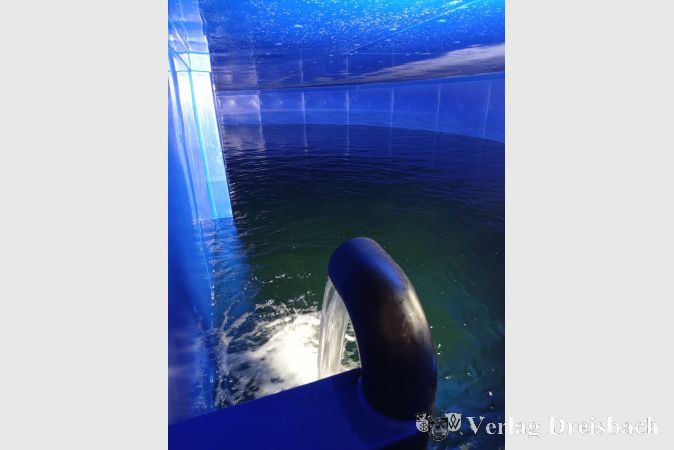 Blick in den renovierten Hochbehälter.