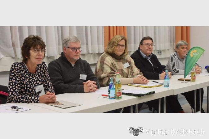 Das Spitzenquartett der GALF für die Kandidatenliste bei der Kommunalwahl im März (v.l.): Silvia Weber, Frank Laurent, Telja Wolters, Richard Kilian und Peter Kluin.