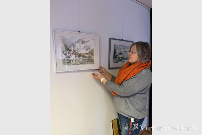 Die aktuelle Ausstellung des Wallauer Fachwerks in den Räumlichkeiten des DRK Betreutes Wohnen dauert noch bis zum 5. März an.