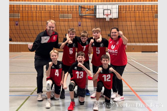Die Krifteler U14 wird Oberligameister ohne Satzverlust.