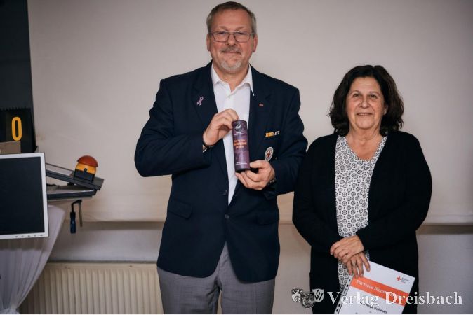 Peter Treml und Anja Scheuer.