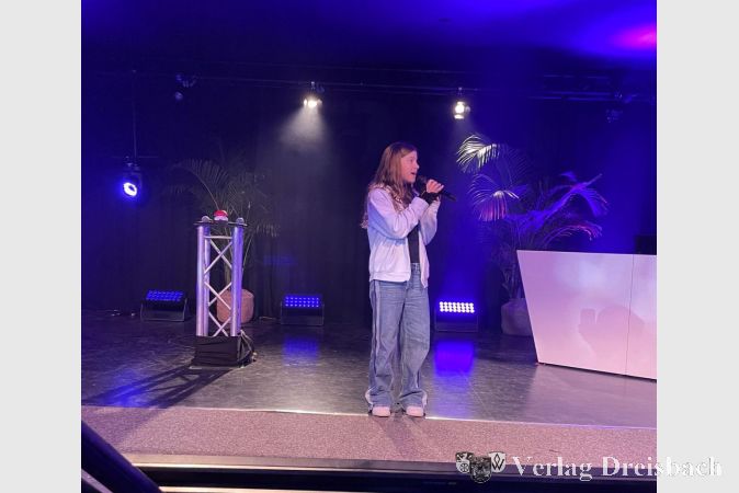 Die 14-jährige Sängerin Lilo Bader.