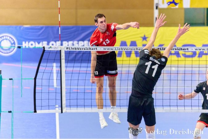 Pascal Eichler war wieder eine Bank im Angriff.