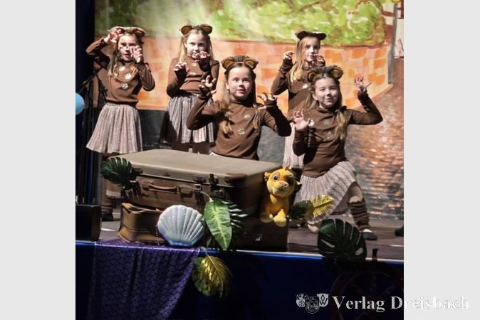 Die Sweetie Stars zeigten ihren "Tanz im Dschungel".