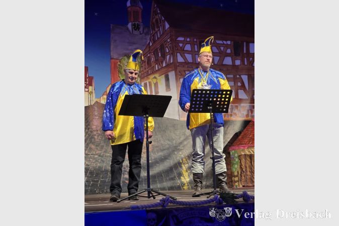 Die Protokollanten Stefan Häb (rechts) und Wolfgang Drescher.