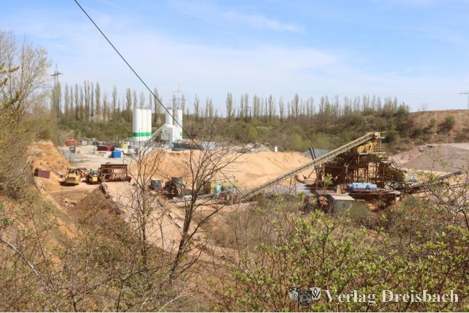 Der Kiesabbau in der Weilbacher Gemarkung ist Geschichte, was bliebt ist eine rund sechs Hektar große Senke im Boden, die in den kommenden zwölf Jahren aufgefüllt und zu einer ökologisch wertvollen Hügellandschaft umgebaut wird, die vor dem Besuch von Menschen weitgehend geschützt sein wird.