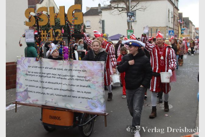 Foto: gus
Die "Sängerlust Selbsthilfe Gruppe" (SSHG) vertrat den GV Sängerlust Wicker.