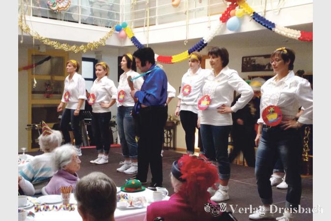 Foto: R. Dörhöfer
Fassenachtssitzung im Laurentius-Münch-Haus, 3. Februar